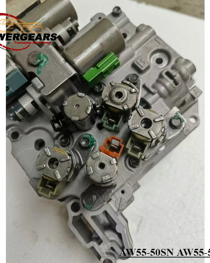 Corps de Soupapes AW55‑50SN / AW55‑51SN – Avec Solénoïdes – Saab / Volvo / Opel / GM