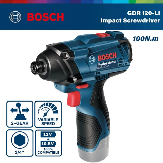 Visseuse à Chocs BOSCH GDR 120‑LI – 12V – 100 Nm