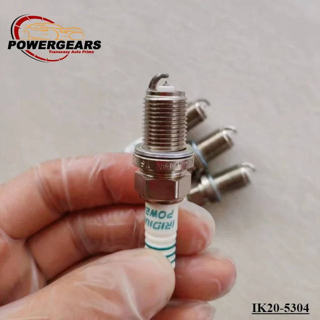 Bougies Iridium IK20‑5304 (x4) – Toyota / Honda / Nissan / VW / Audi / BMW – Haute Performance
