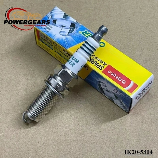 Bougies Iridium IK20‑5304 (x4) – Toyota / Honda / Nissan / VW / Audi / BMW – Haute Performance