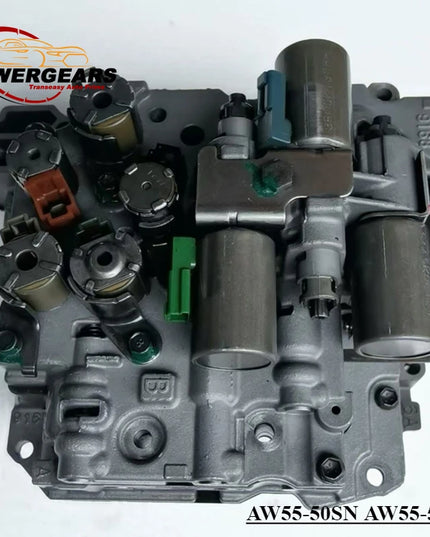 Corps de Soupapes AW55‑50SN / AW55‑51SN – Avec Solénoïdes – Saab / Volvo / Opel / GM