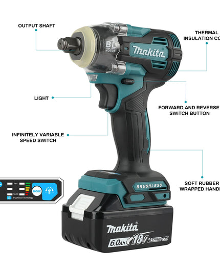 Perceuse à Percussion Makita Brushless – 18V