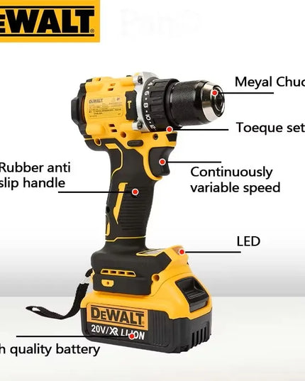 Perceuse Visseuse à Percussion DEWALT DCD805 – 20V