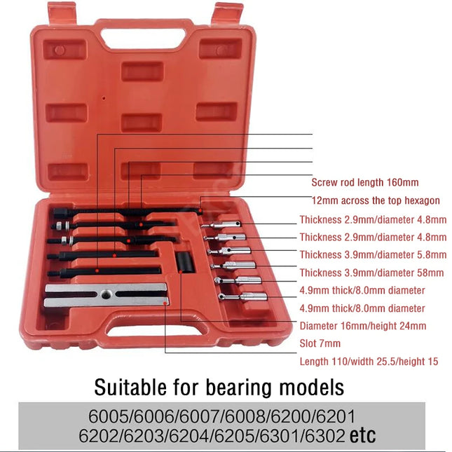 Extracteur de Roulements Encastrés – Kit Outil Professionnel