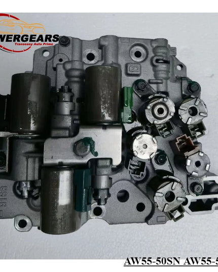 Corps de Soupapes AW55‑50SN / AW55‑51SN – Avec Solénoïdes – Saab / Volvo / Opel / GM