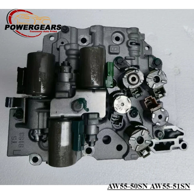 Corps de Soupapes AW55‑50SN / AW55‑51SN – Avec Solénoïdes – Saab / Volvo / Opel / GM