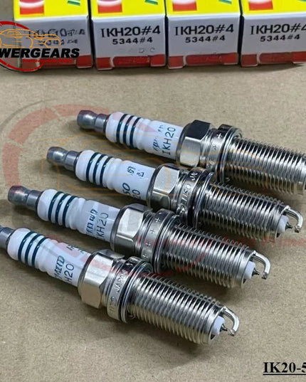 Bougies Iridium IK20‑5304 (x4) – Toyota / Honda / Nissan / VW / Audi / BMW – Haute Performance